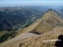 Wildengundkopf im Gebirgszug Himmelsschrofen